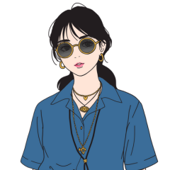 みむ｜青と赤を愛するなにわOL